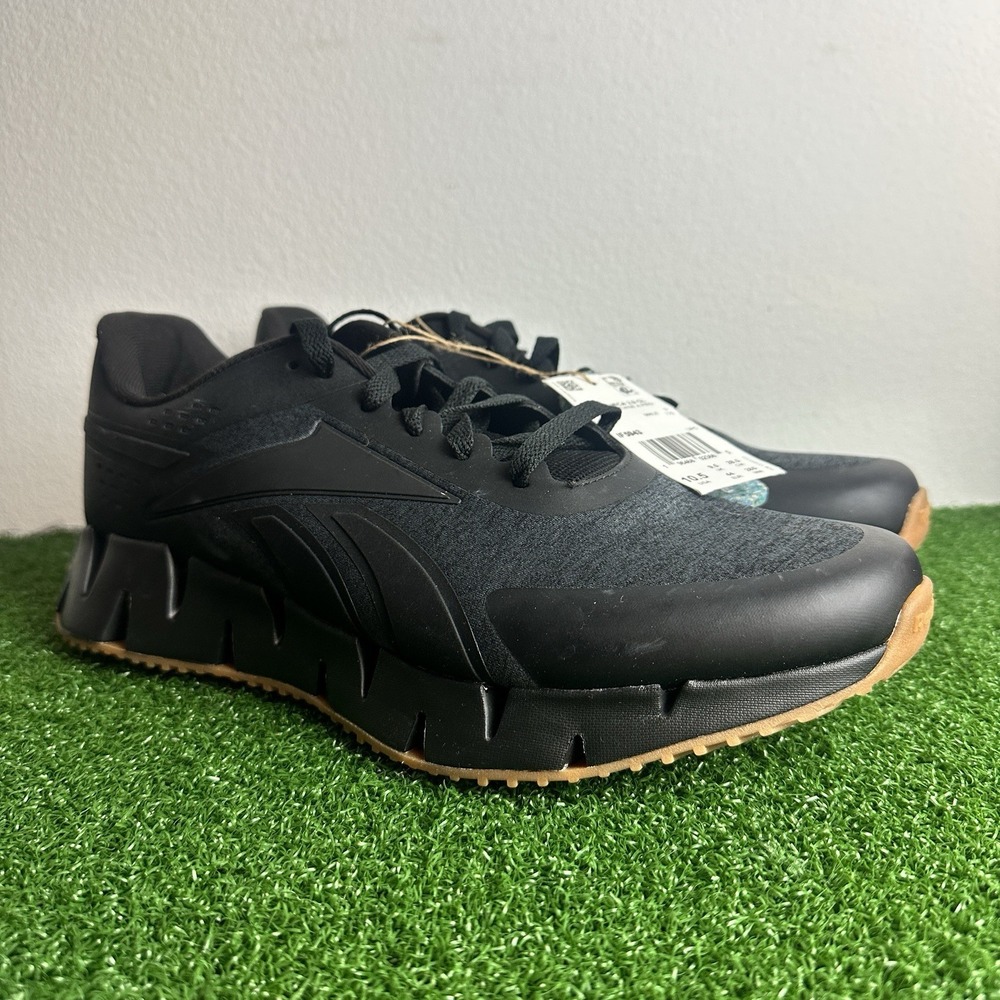 Size 10.5 Reebok Zig Dynamica 2.0 CL Mens Black Synthetic